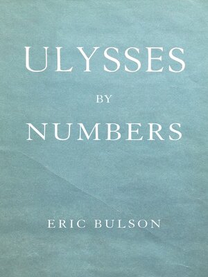 cover image of Ulysses by Numbers